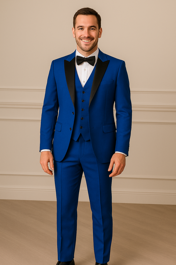 Men's Business Dinner Partywear 3 Piece Suits